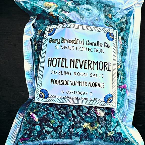 Hotel Nevermore Sizzling Room Salt Crystal Potpourri: Poolside Summer Florals - Picture 6 of 11
